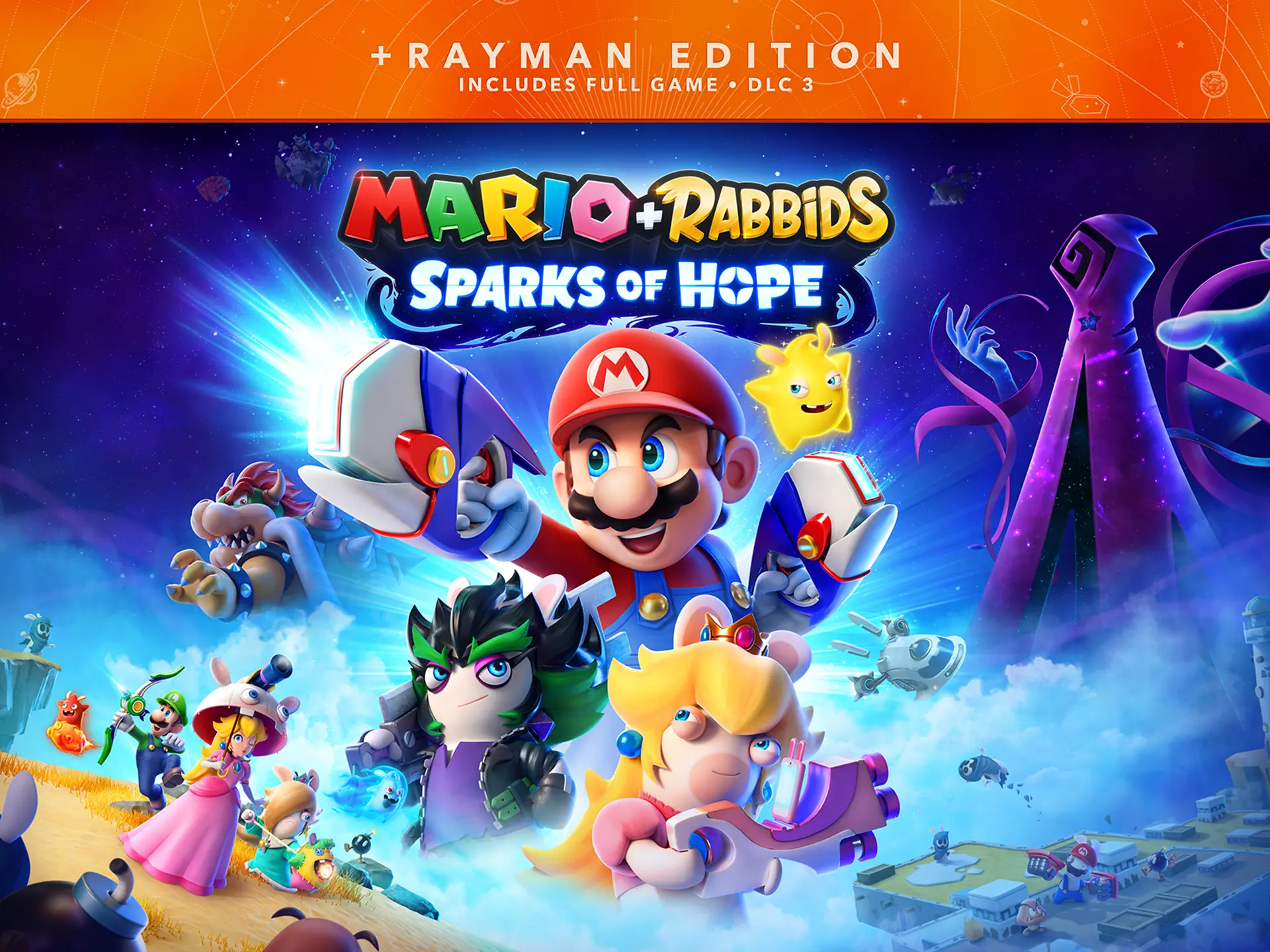 Mario + Rabbids Sparks of Hope · Edition Arts: Key Art + Art Direction